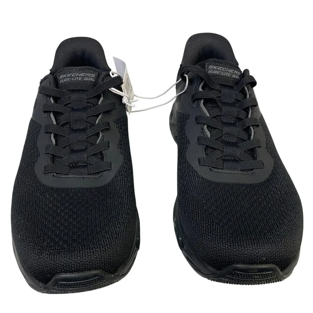 Skechers Mens Size 11 Black Mesh Hands Free Swift Fit Athletic Sneaker Shoes